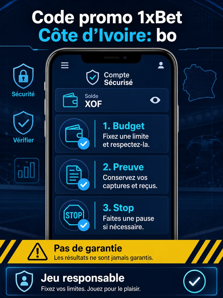 Code promo 1xBet Côte d’Ivoire: bonus et activation