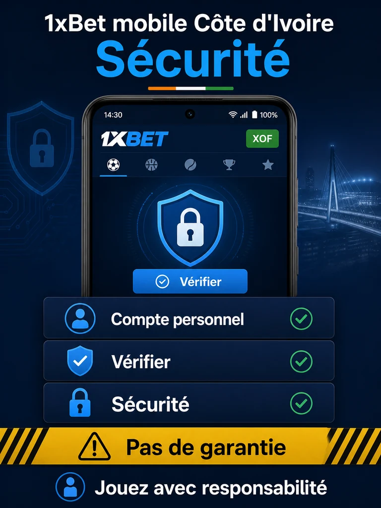 1xBet mobile: site sans téléchargement