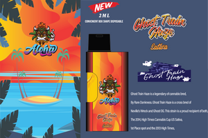 Ghost Train Haze Sativa - 2ml Convenient Box Shape Disposable